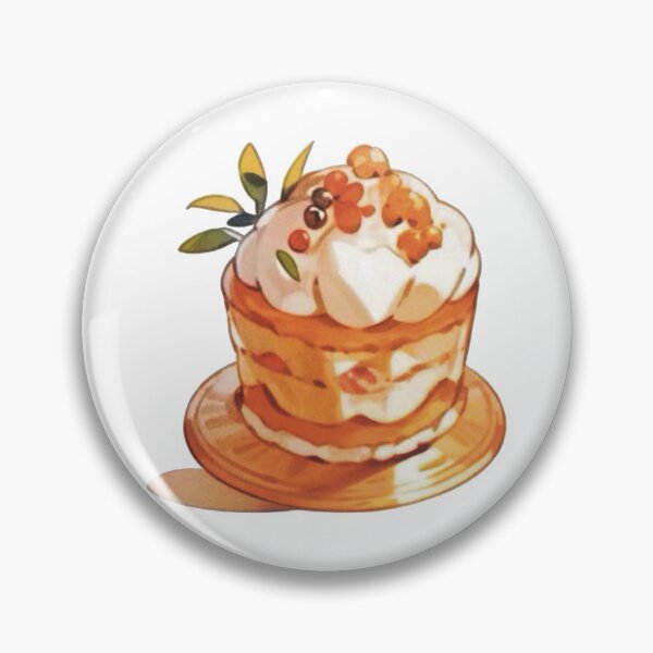 Item preview, Trendy Aesthetic Kawaii Cute Orange Cupcake designed and sold by AmariMart.