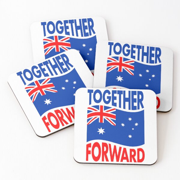 Item preview, Together Forward - Australian Flag designed and sold by OptimaArt.