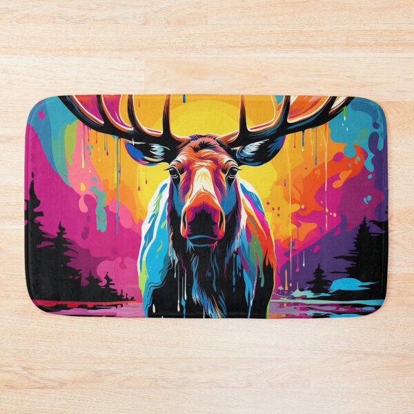 Item preview, Moose Pop Art 1 designed and sold by AstroRisq.