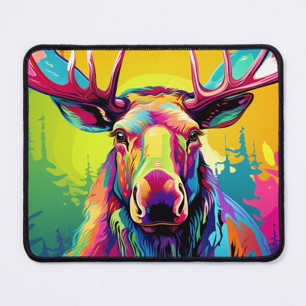 Item preview, Moose Pop Art 2 designed and sold by AstroRisq.