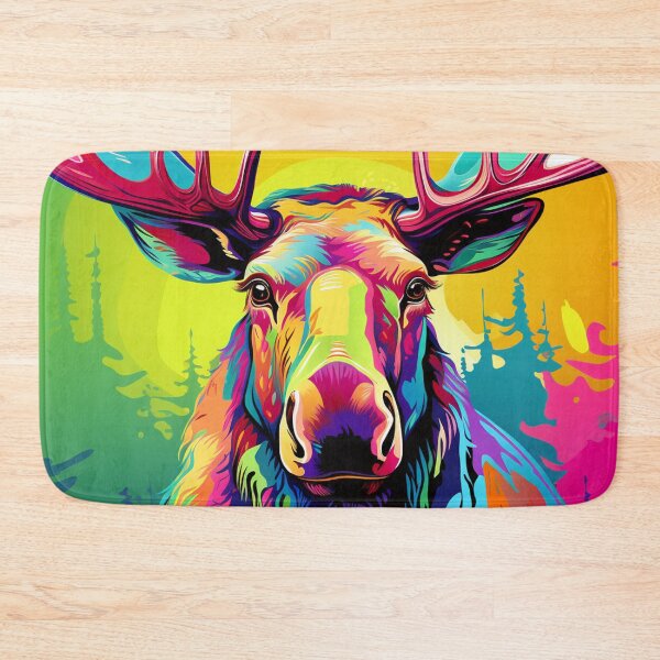 Item preview, Moose Pop Art 2 designed and sold by AstroRisq.