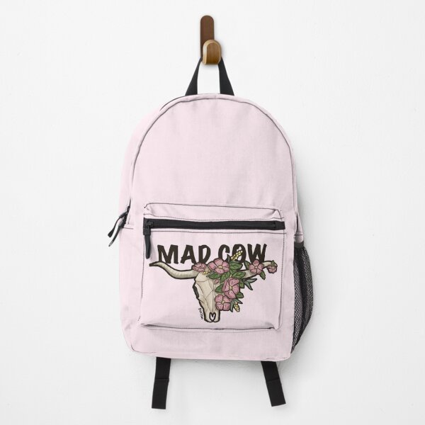 Item preview, Flowering Mad Cow Skull designed and sold by Bovinae Art.