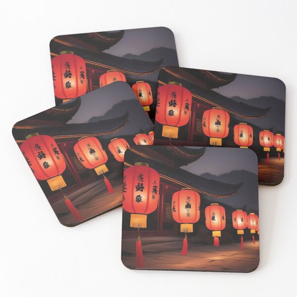 Item preview, CHINESE LANTERNS designed and sold by PIGCASSOSAIART.