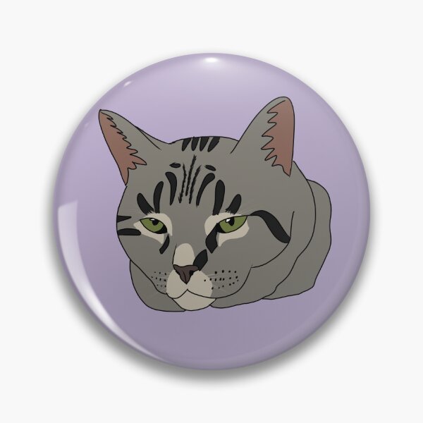 Item preview, Grey tabby cat designed and sold by Artismylingo.