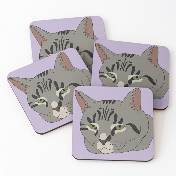 Item preview, Grey tabby cat designed and sold by Artismylingo.