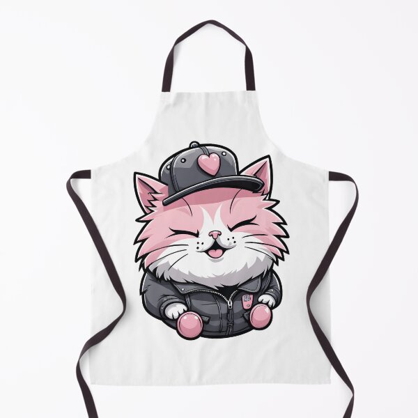 Item preview, Cute happy cat with baseball cap designed and sold by Naturitude.