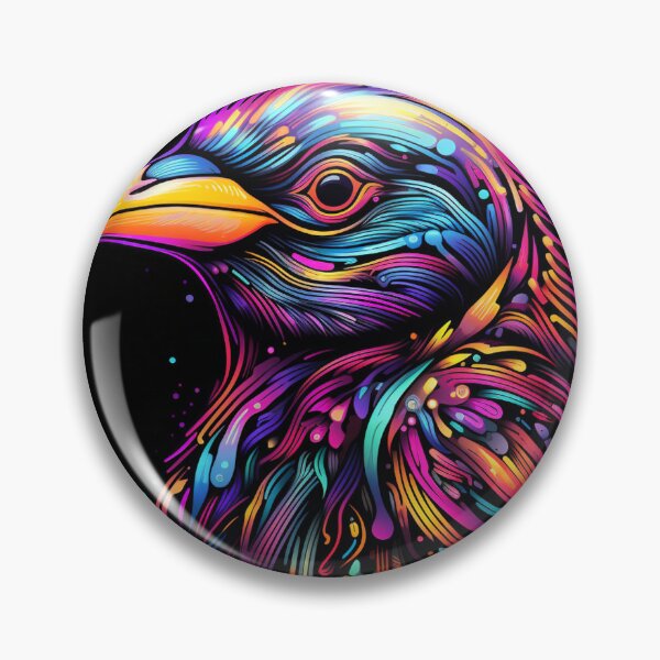 Item preview, Penguin Neon Pop Art 1 designed and sold by AstroRisq.