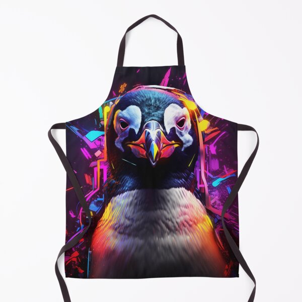 Item preview, Penguin Neon Pop Art 3 designed and sold by AstroRisq.