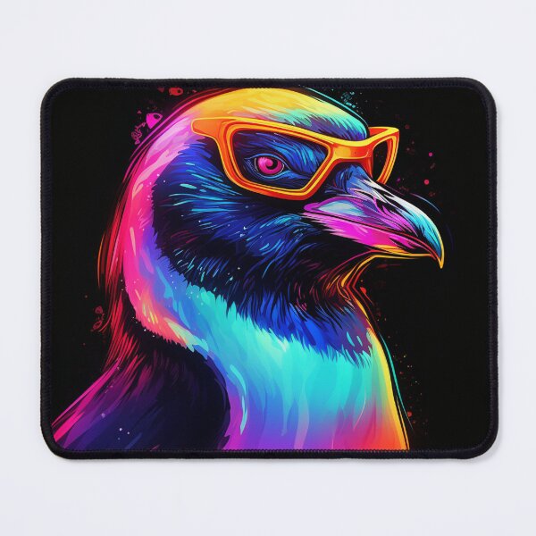 Item preview, Penguin Neon Pop Art 4 designed and sold by AstroRisq.