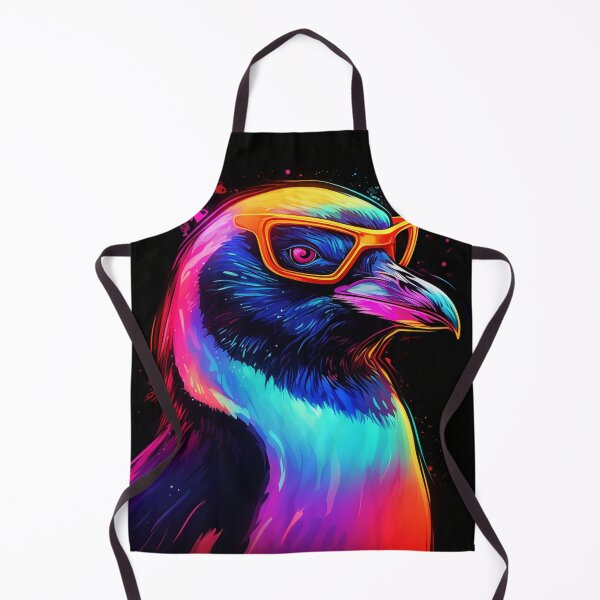 Item preview, Penguin Neon Pop Art 4 designed and sold by AstroRisq.