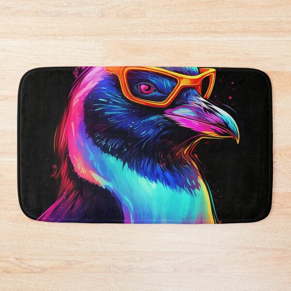 Item preview, Penguin Neon Pop Art 4 designed and sold by AstroRisq.