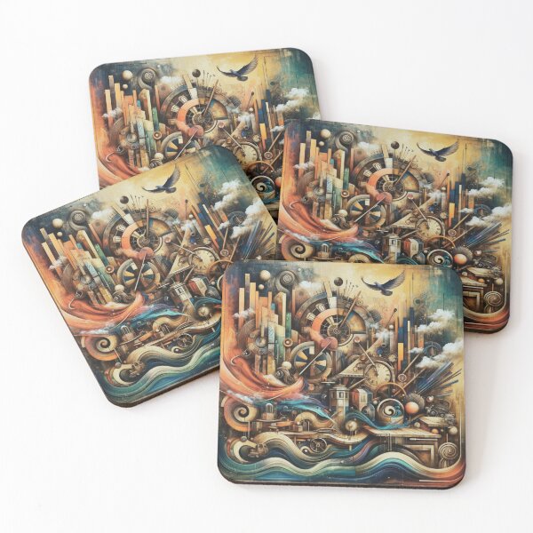 Item preview, Rustic Abstraction designed and sold by Detoxopia.