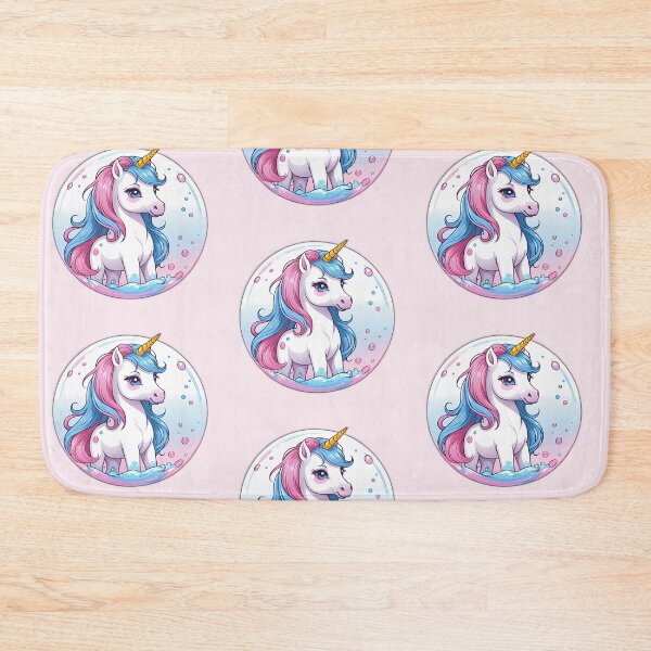 Item preview, Cute unicorn with blue hair designed and sold by PragmaticP.