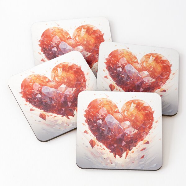 Item preview, Divine Crystal heart. designed and sold by ArtbyJanineTate.