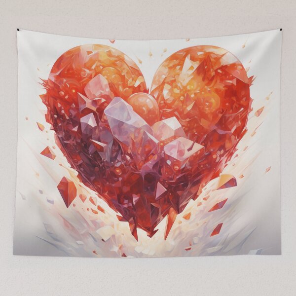Item preview, Divine Crystal heart. designed and sold by ArtbyJanineTate.