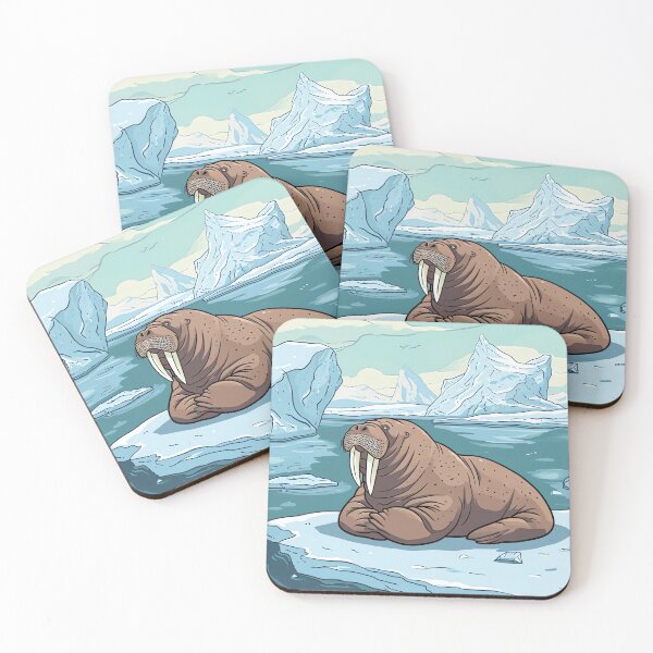 Item preview, Arctic Walrus Adventure designed and sold by cute-animals99.