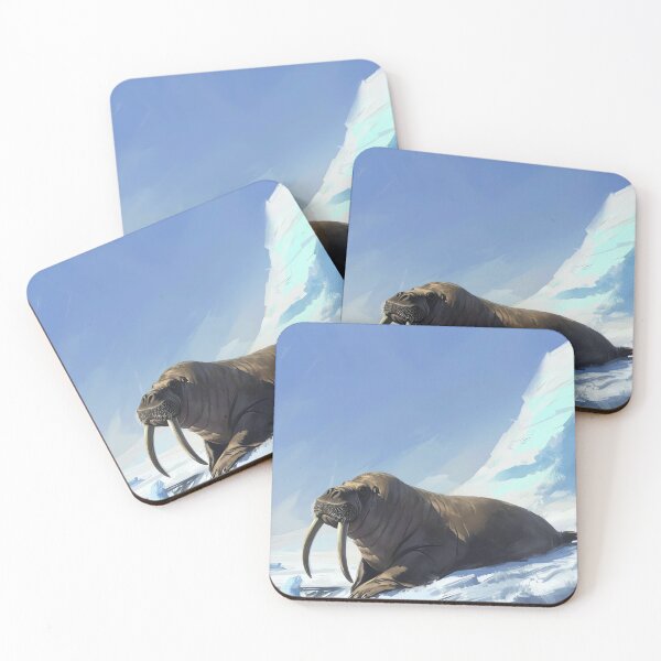 Item preview, Arctic Walrus Delight designed and sold by cute-animals99.