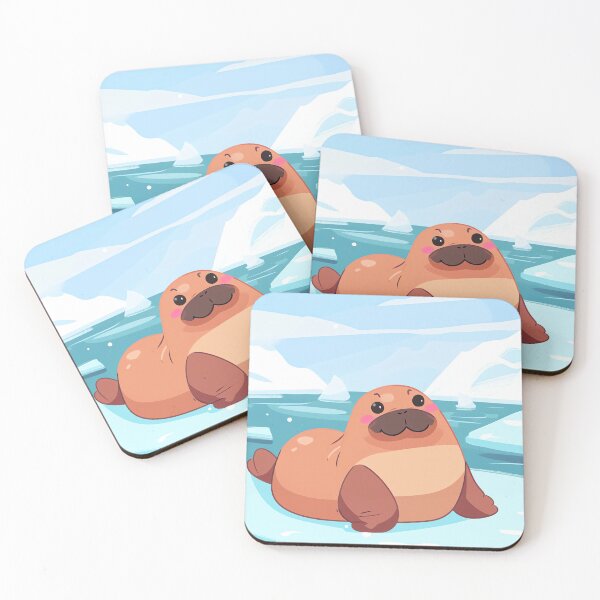 Item preview, Arctic Walrus Bliss designed and sold by cute-animals99.
