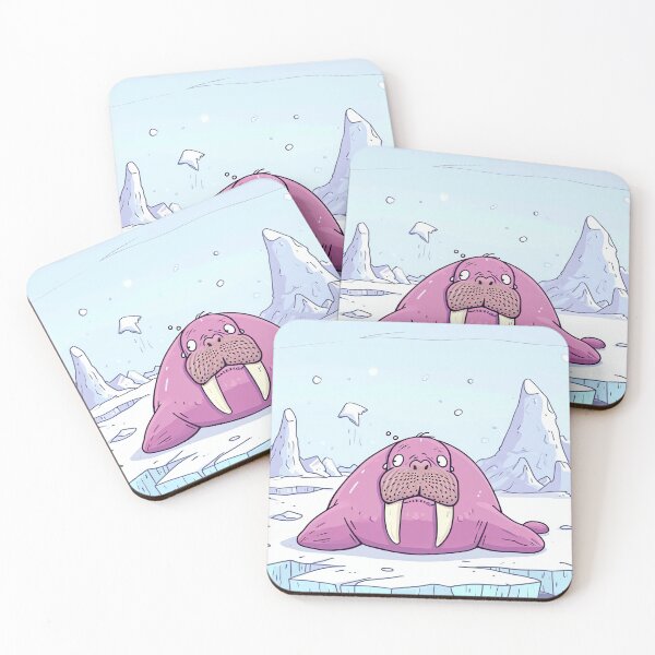 Item preview, Playful Walrus Wonders designed and sold by cute-animals99.