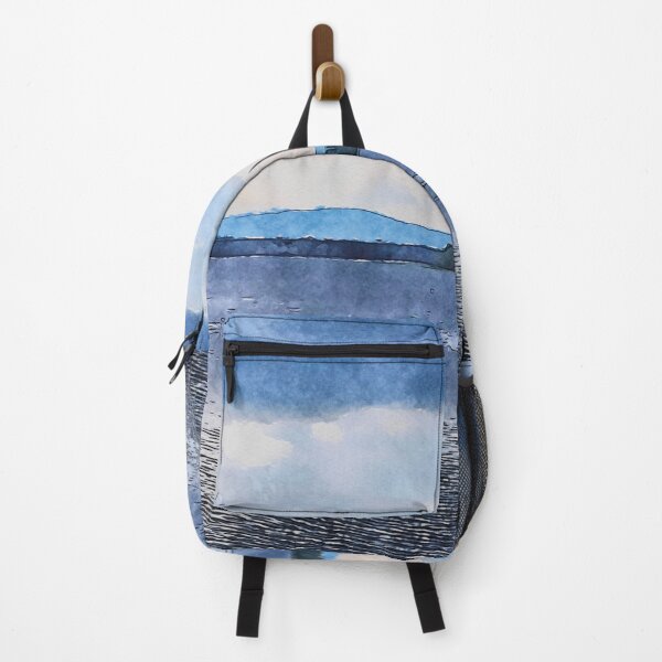 Item preview, A calm lake: where sky and water meet designed and sold by Ink-Kreativ.