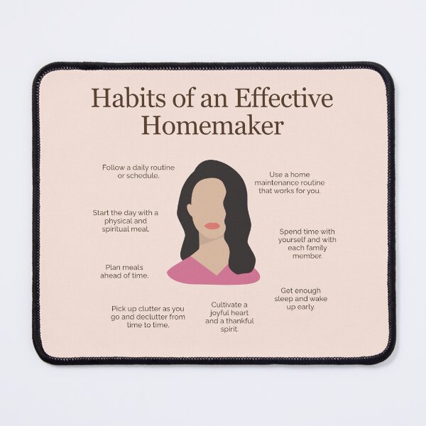 Item preview, Habits of an Effective Homemaker designed and sold by TFHStore.
