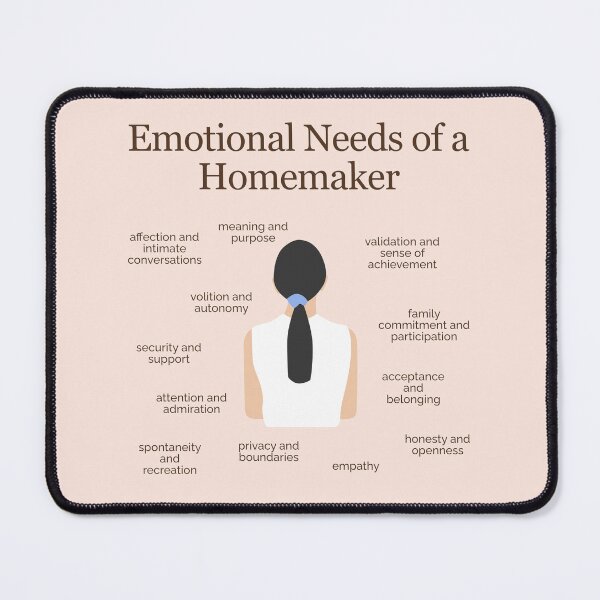 Item preview, Emotional Needs of a Homemaker designed and sold by TFHStore.