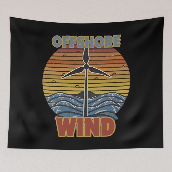 Item preview, OFFSHORE WIND cleanenergy design designed and sold by Jt41.