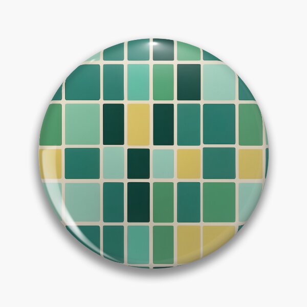 Item preview,  Mid Century Modern Geometric Abstract Pattern Lemon, Green designed and sold by Prints and Lifestyle.