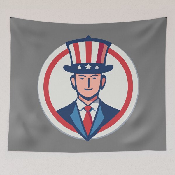 Item preview,  4th of July USA President's Day, t-shirt designed and sold by Firas Aljazzar.