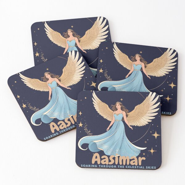 Item preview,  Aasimar soaring through the celestial skies designed and sold by 4uoffers.
