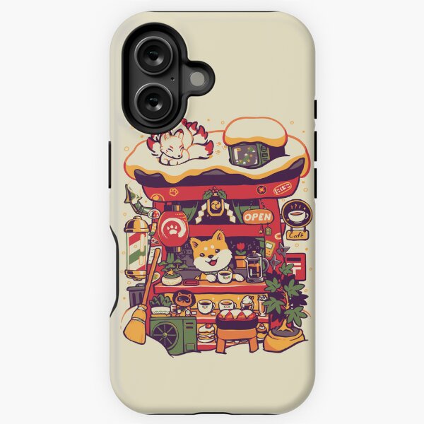 iPhoneアクセサリー CAFE KITSUNE CASE IPHONE 13 Cafe Kitsune Case For iPhone 13 Latte – kapok