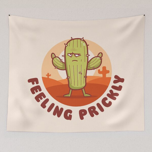 Item preview, Feeling prickly cactus (on light colors) designed and sold by messy-nessie.