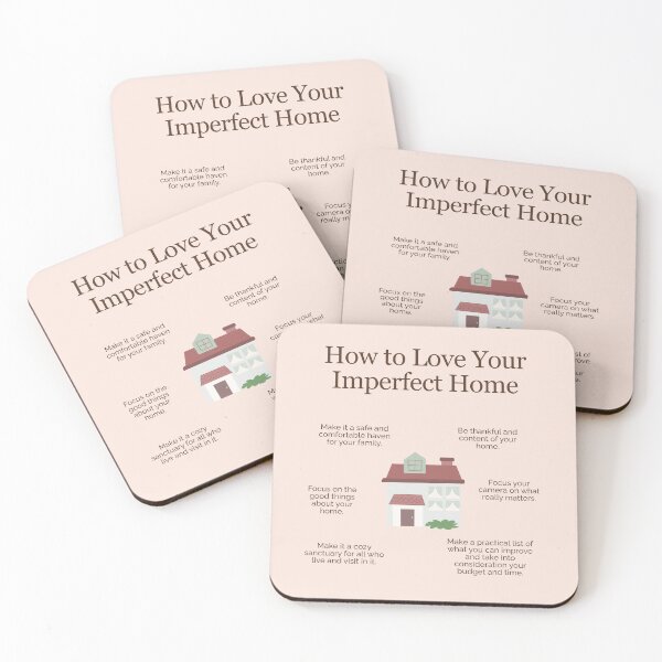 Item preview, How to Love Your Imperfect Home designed and sold by TFHStore.