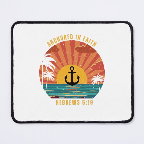 Item preview, Steadfast Hope Anchored: Christian Tee - Hebrews 6:19 Christian Theme  designed and sold by ebocraft.