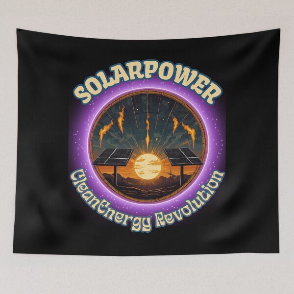 Item preview, SOLARPOWER cleanenergy revolution design designed and sold by Jt41.