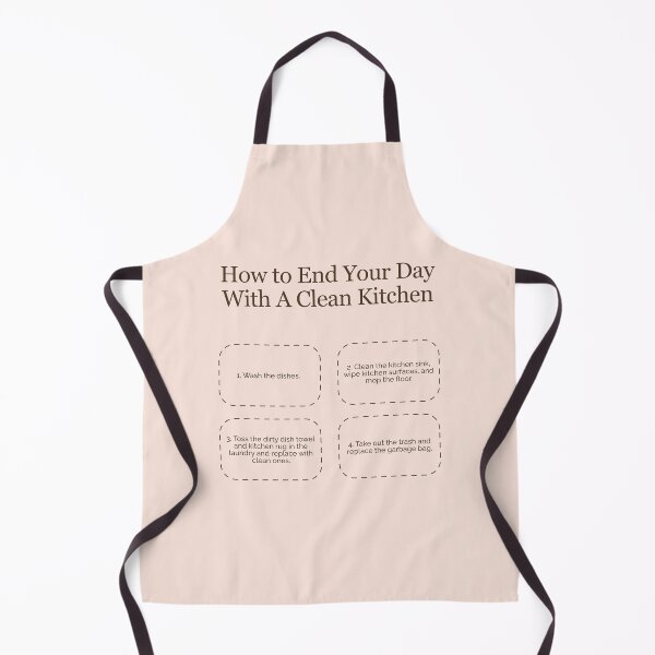 Item preview, How to End Your Day with a Clean Kitchen designed and sold by TFHStore.