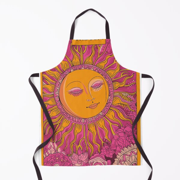 Item preview, Sun Tarot - Bright Pink and Orange - Sun Card designed and sold by DreamersPlan.