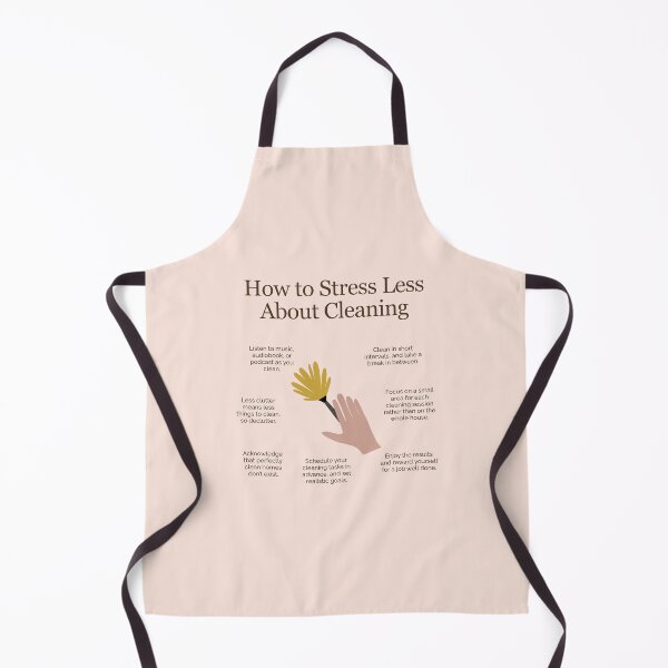 Item preview, How to Stress Less About Cleaning designed and sold by TFHStore.