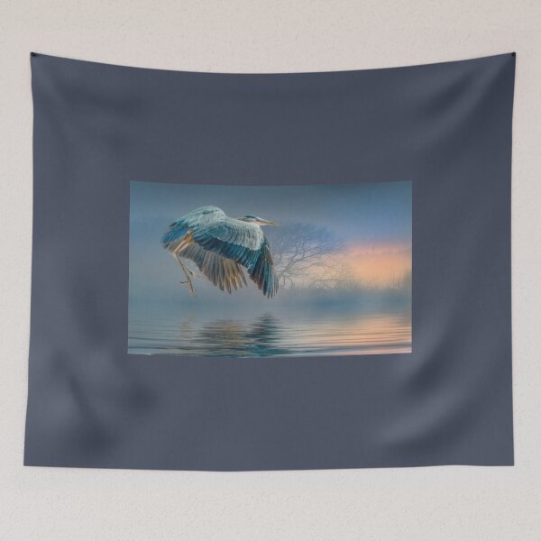 Item preview, Misty Dawn Heron designed and sold by Brian Tarr.