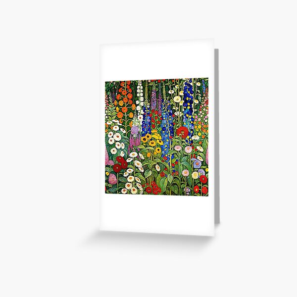 Item preview, Gustav Klimt Flower Garden designed and sold by maniacfitness.