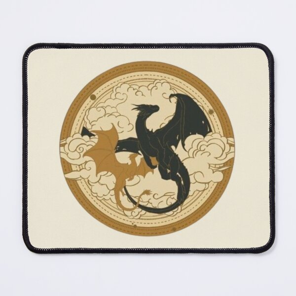 Item preview,  Fourth wing iron flame dragons designed and sold by Starbubblepress.