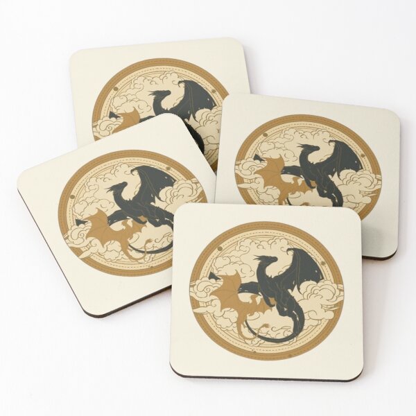 Item preview,  Fourth wing iron flame dragons designed and sold by Starbubblepress.
