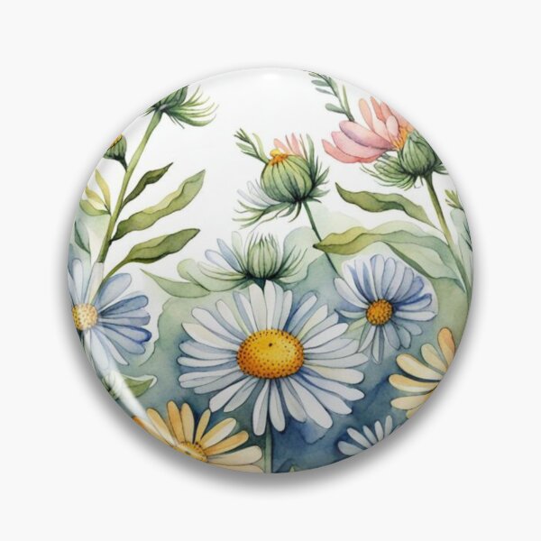 Item preview, Ilustración Acuarela Flores Silvestres designed and sold by Sol-threads.