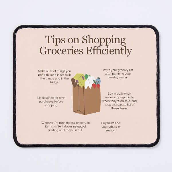 Item preview, Tips on Shopping Groceries Efficiently designed and sold by TFHStore.