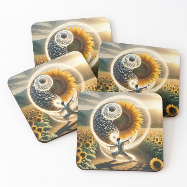 Item preview, Cosmic Sunflower Dance designed and sold by ZenFlowTaiChi.