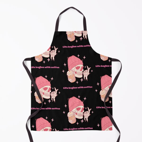 Item preview, Life begins with coffee designed and sold by Cookie Monster Designs.
