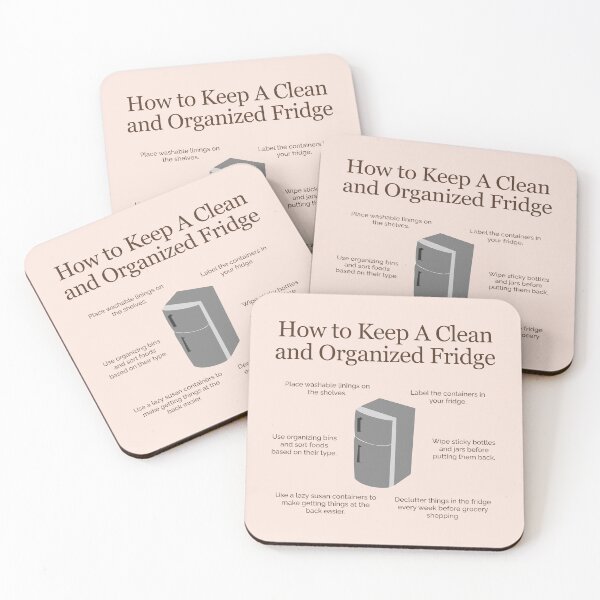 Item preview, How to Keep A Clean and Organized Fridge designed and sold by TFHStore.