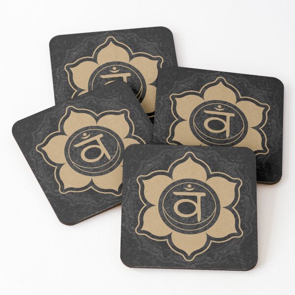 Item preview, Sacral Chakra Mandala - Coal + Fawn designed and sold by Irene Estelle.