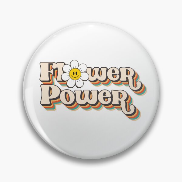 Item preview, Flower Power Sticker - Flower Power Logo designed and sold by DreamersPlan.