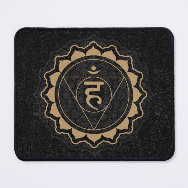 Item preview, Throat Chakra Mandala - Coal + Fawn designed and sold by Irene Estelle.